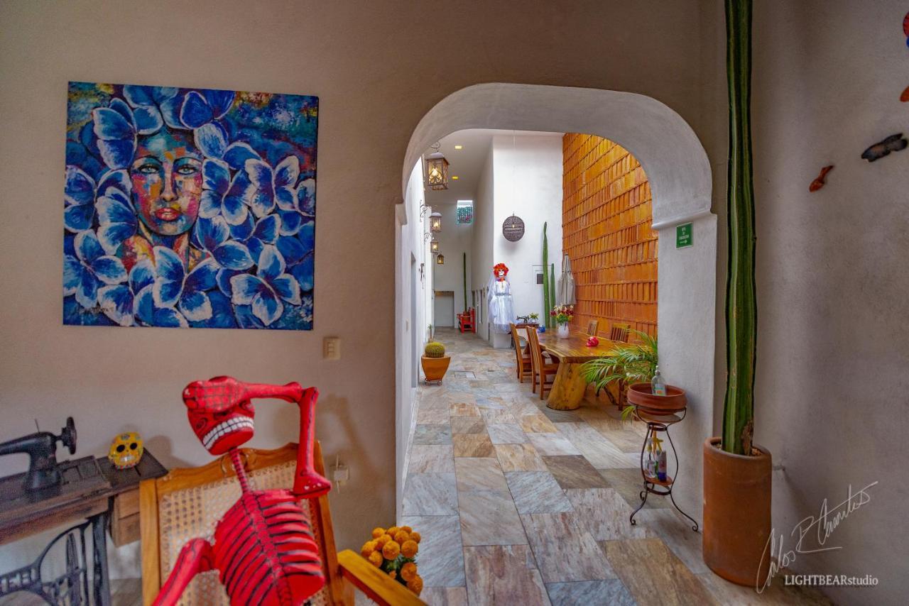 Bed and Breakfast La Casa Carlota Oaxaca Экстерьер фото