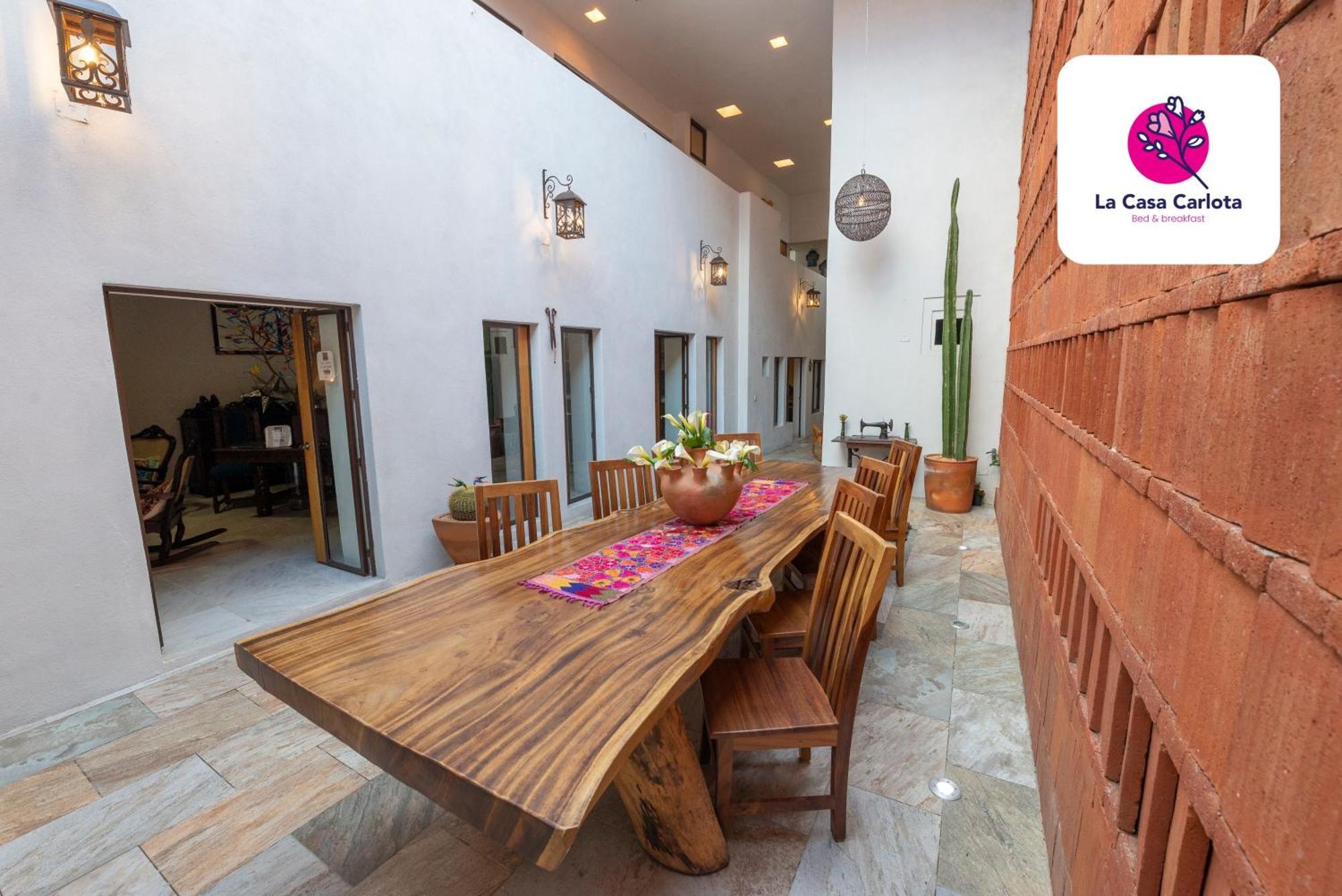 Bed and Breakfast La Casa Carlota Oaxaca Экстерьер фото